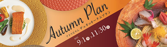 アドリビタムデュオのオータムプラン