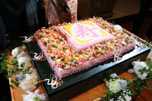 新潟市　結婚式場　デュオ　オリジナル　ケーキ