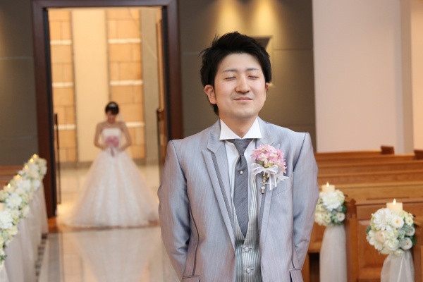 新郎さんとは結婚式当日 が初対面 憧れのファーストミートはチャペルで実現 スタッフブログ 公式 ブライダルステージデュオ グランシャリオ 新潟県新潟市の結婚式 結婚式場