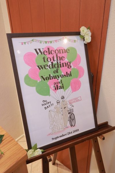 新潟市結婚式場　ブライダルステージデュオ　ウェルカムグッズ