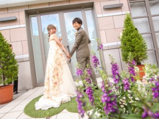 新潟市結婚式場ブライダルステージデュオ　お色直し　入場