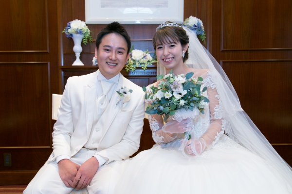 新潟市結婚式場ブライダルステージ　新郎新婦