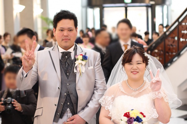 新潟市結婚式場ブライダルステージデュオ　新郎新婦