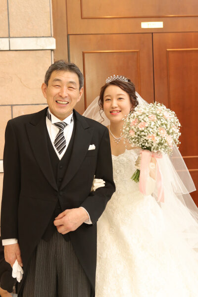 新潟市結婚式場ブライダルステージデュオ　新婦　チャペル