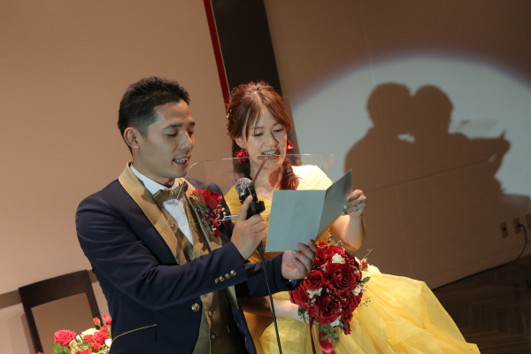 新潟市結婚式場ブライダルステージデュオ　　新郎新婦　手紙