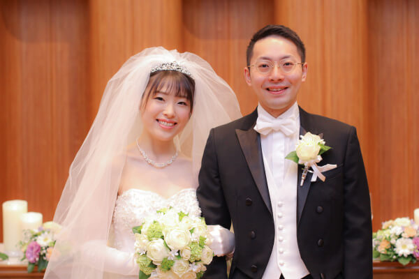 新潟市結婚式場ブライダルステージデュオ　新郎新婦