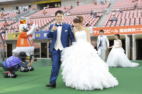 新潟市結婚式場ブライダルステージデュオ　アルビレックス