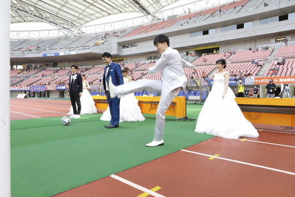 新潟市結婚式場ブライダルステージデュオ　アルビレックス